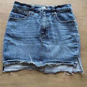 Madewell Denim Skirt sz 27 EUC